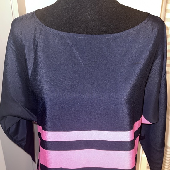 Striped 3/4 Sleeve Top - Picture 3 of 3